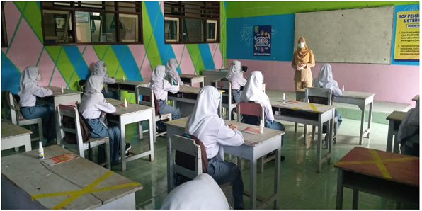 SMK Negeri 1 Tengaran, Gelar Simulasi Pembelajaran Tatap Muka