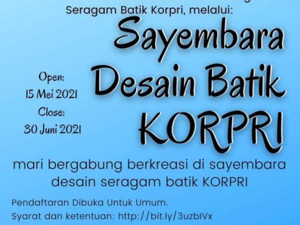 Sayembara Disain Batik KORPRI Sayembara Disain Batik KORPRI