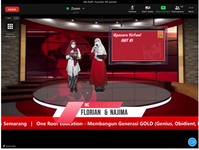 SMAHA Gelar Upacara Virtual HUT RI Ke-76