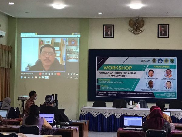 Hari Pertama Workshop Peningkatan Pembelajaran Di Masa Pandemi