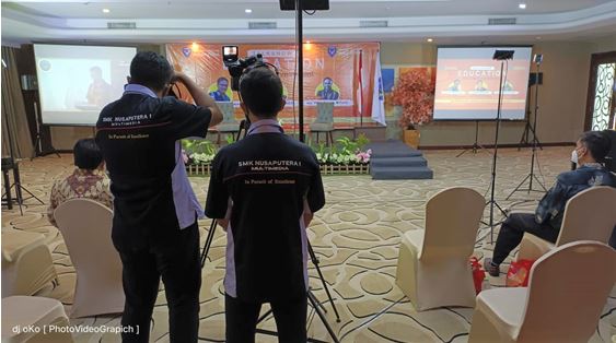 Live Streaming, Technopreneurship ala SMK Nusaputera 1 Semarang