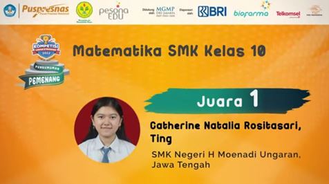 SISWA SMKN H. MOENADI MENJUARAI KOMPETISI LITERASI & NUMERASI TINGKAT NASIONAL TAHUN 2022