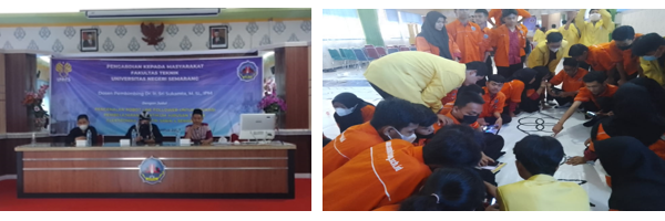 Tim Pengabdian Masyarakat UNNES adakan Pembelajaran Robot Line Follower untuk Siswa