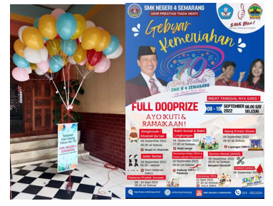 DIES NATALIS SMKN 4 SEMARANG KE 70 TAHUN