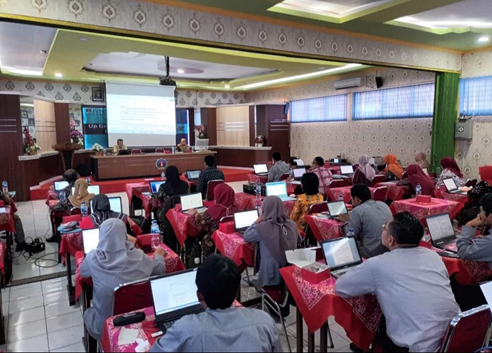 SMKN 4 Semarang laksanakan  Upgrading dan RCC Asesor LSP P1