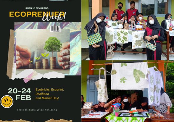Gaung Ecopreuner Week SMAN 16 Semarang Menuju Entrepreneur Ramah Lingkungan