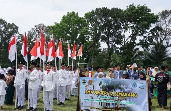 SMAN 12 Semarang Dalam Kirab Haul Simbah Kyai Pati Joyokusumo Gunungpati – Kota Semarang