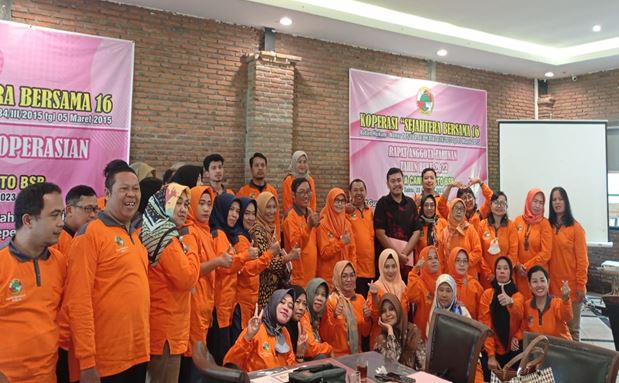 Koperasi Sejahtera Bersama 16 Gelar RAT 2022: Satu Visi Tingkatkan Kompetensi Manajerial Anggota
