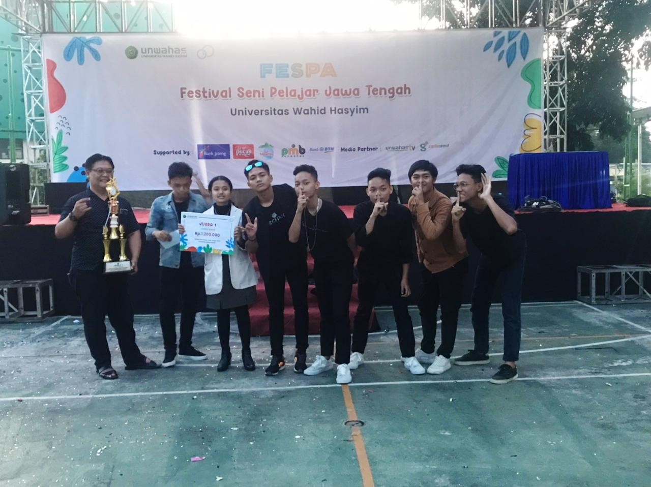 Tim Band SMANDALAS Raih Juara 1 Lomba Band FESPA Jateng