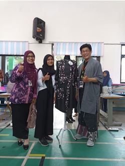 SMKN 1 Tengaran Juara 2 Fashion Technology LKS Provinsi Jawa Tengan XXXI