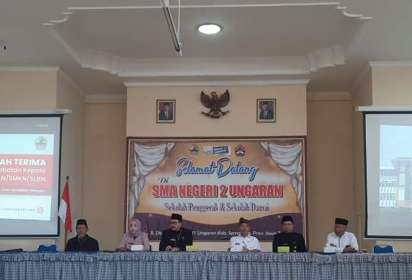 Kepala SMKN 10 Semarang Hadiri Sertijab Kepala Sekolah di Cabdin I