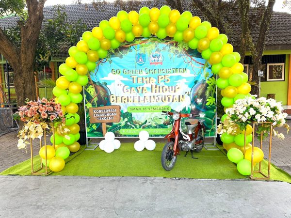 SMAN 16 Semarang Gelar Puncak Tema P5: Kolaborasi Konservasi Lingkungan Sekolah Mendukung Program Adi Wiyata Nasional SMAN 16 Semarang Gelar Puncak Tema P5: Kolaborasi Konservasi Lingkungan Sekolah Mendukung Program Adi Wiyata Nasional