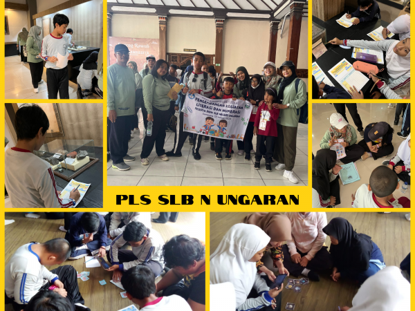 Pengembangan Kegiatan Literasi Siswa SLB Negeri Ungaran di BPTIK Dikbud dan Museum Ronggowarsito