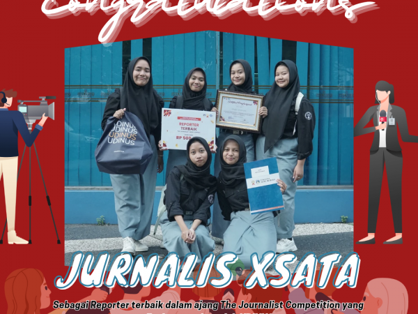 Tim Jurnalistik SMKN 1 Tengaran Raih Juara Reporter Terbaik