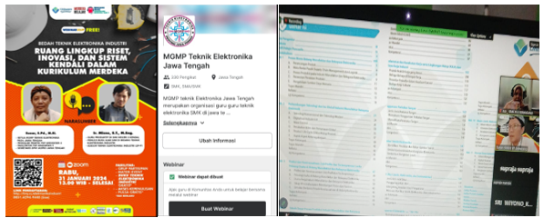 Komunitas Belajar MGMP Teknik Elektronika Propinsi Jawa Tengah adakan Webinar Perdana  Bedah Buku Bersama PT Lini Suara
