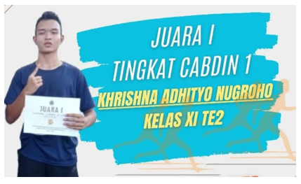 Siswa SMKN 4 Semarang berhasil Raih Juara 1 Tingkat Cabang Dinas 1  pada O2SN