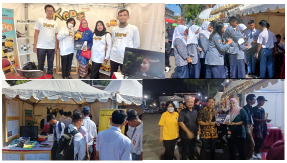 SMKN 4 SEMARANG DENGAN PRODUK UNGGULAN SISWANYA IKUTI PAMERAN KOTA SEMARANG
