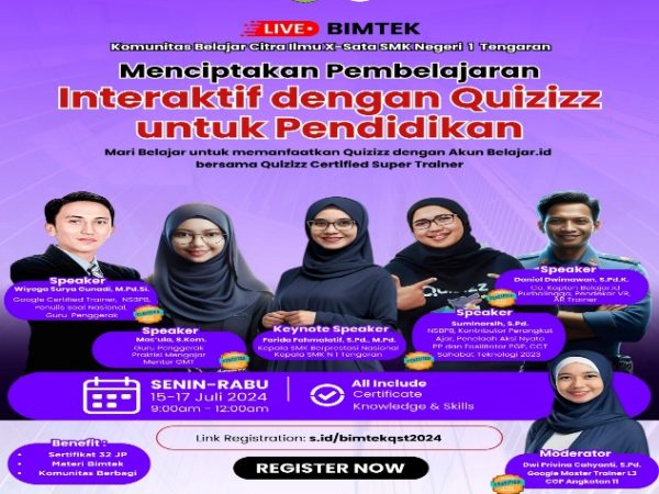 Webinar Bersama Kombel Citra Ilmu X-SATA Kembali Hadir