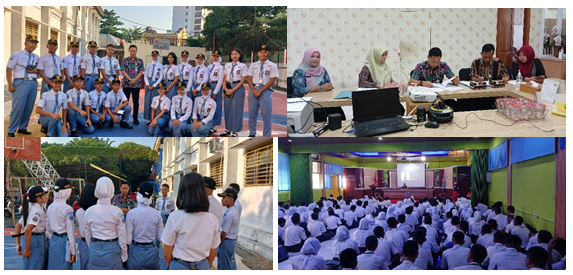 MONEV MPLS DI SMKN 4 SEMARANG BERJALAN LANCAR