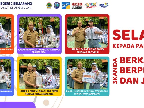 Prestasi Gemilang SMK Negeri 2 Semarang di Penghujung Tahun 2024