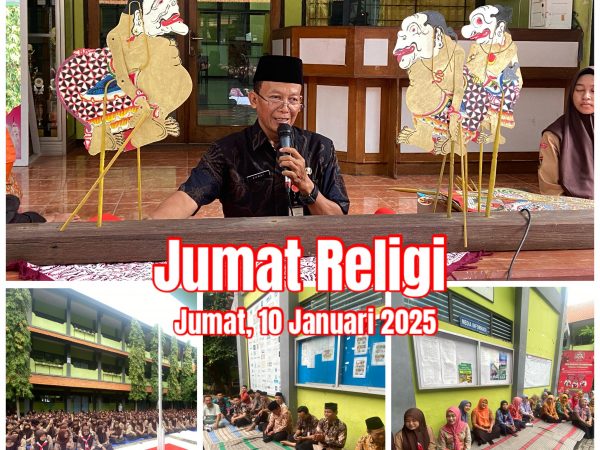 Jumat Religi SMKN 2 Semarang, Wayang Dakwah: Wanita yang Dirindukan Surga